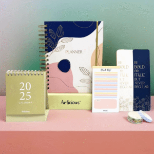 Pink-Blue Planner Kit